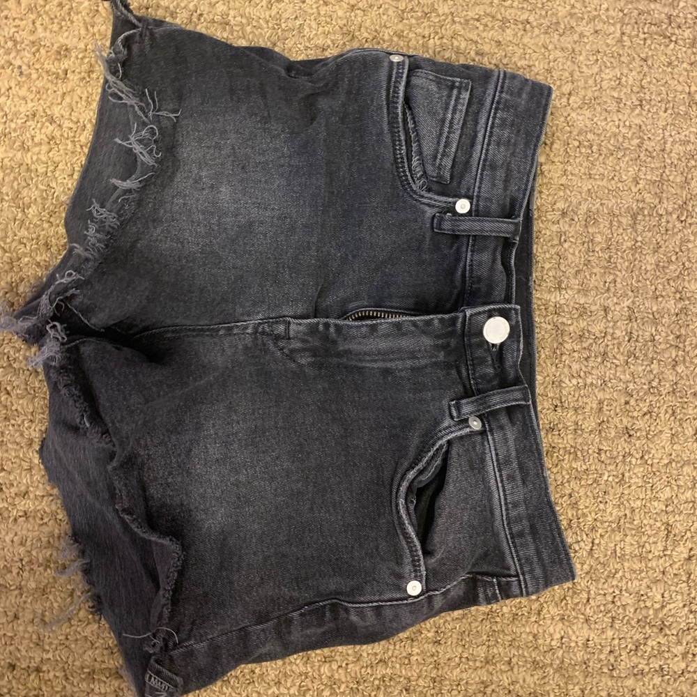 Black Jean Shorts size 27